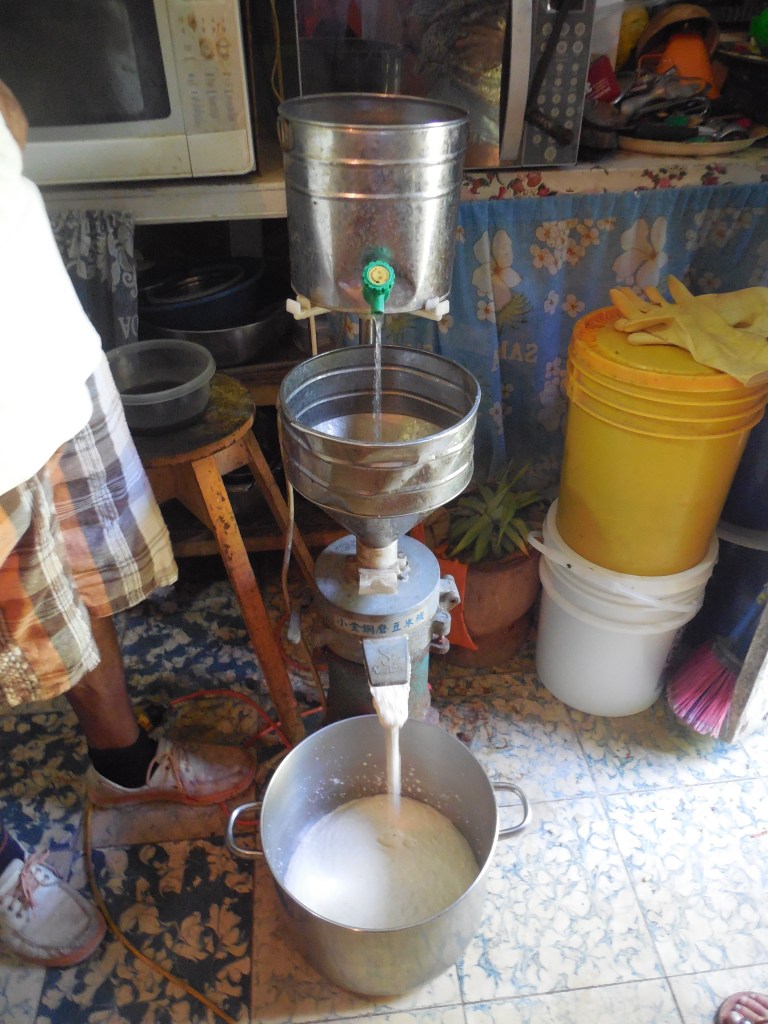 Punta Gorda, tofu lesson - corn presser #1