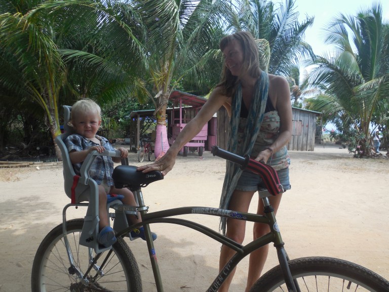 mum and Jed getting ready to set off - Hopkins Travellingminstrel #6
