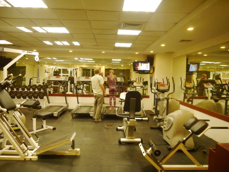 in the gym - Travellingminstrel #