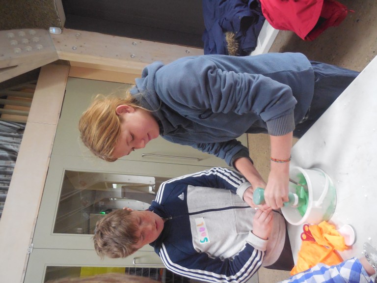 Me and my cousin making paint balls - Travellingminstrel #