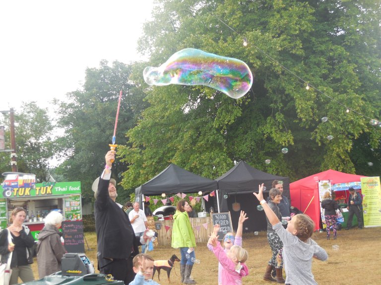 Bubble man - Travellingminstrel #