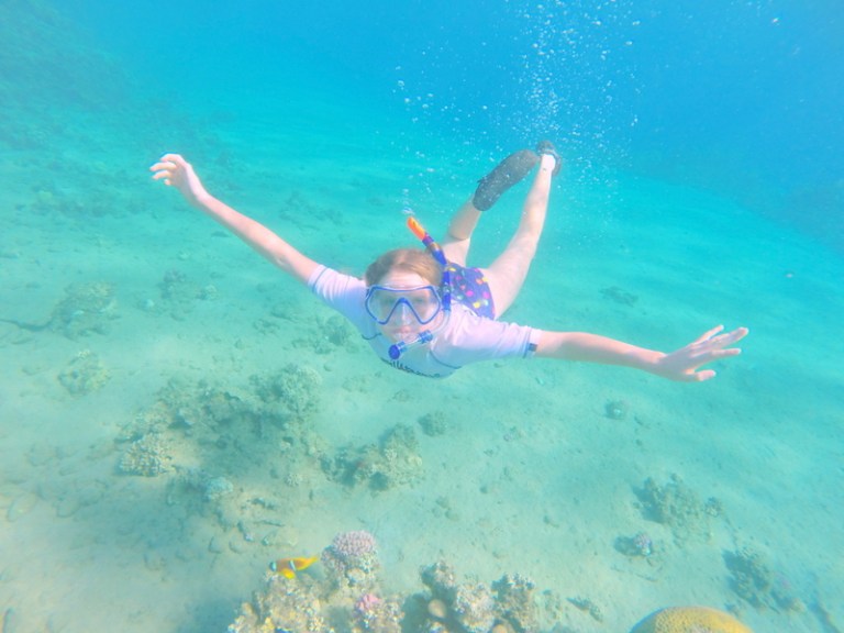 Me snorkelling - Travellingminstrel #