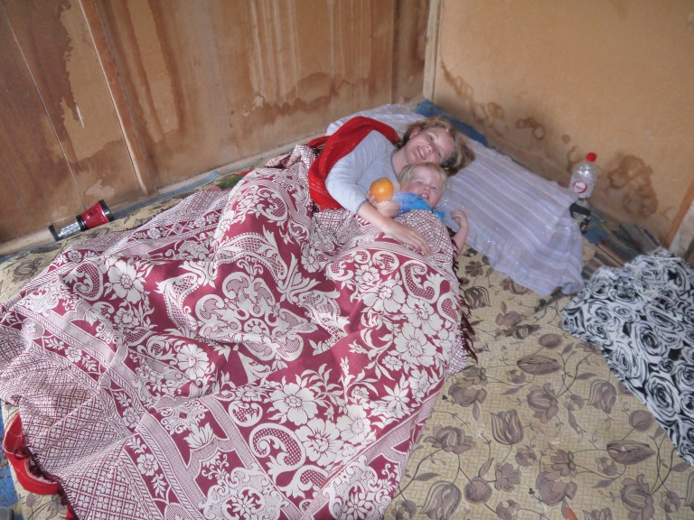 Jed and me in bed - Travellingminstrel #