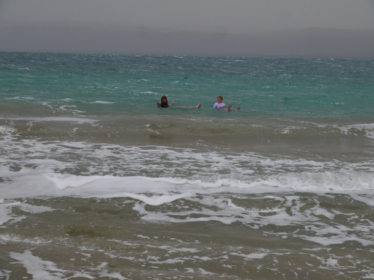 Floating in the Dead sea - Travellingminstrel #