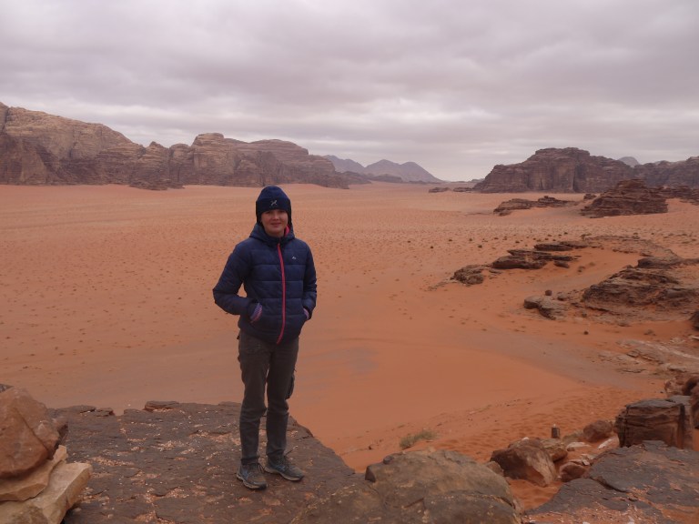 Me in Wadi Rum - Travellingminstrel #
