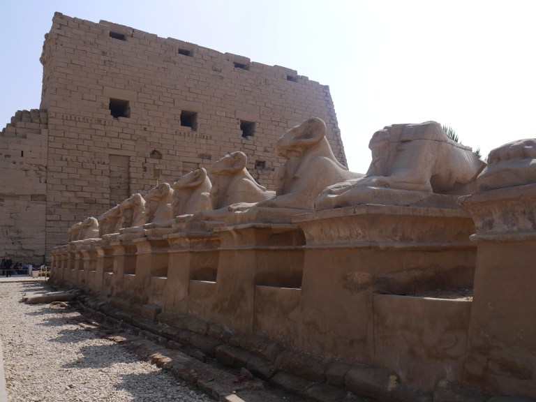 Avenue of Sphinxes - Travellingminstrel #