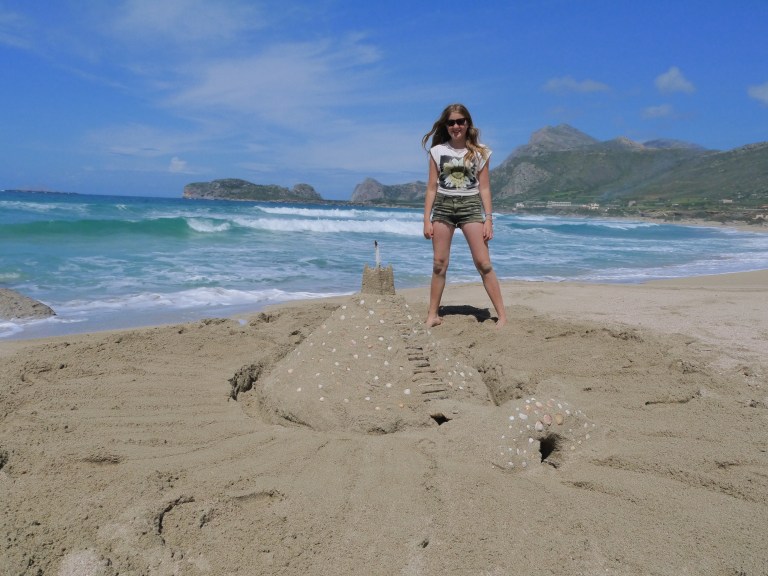 Our sand castle - Travellingminstrel #