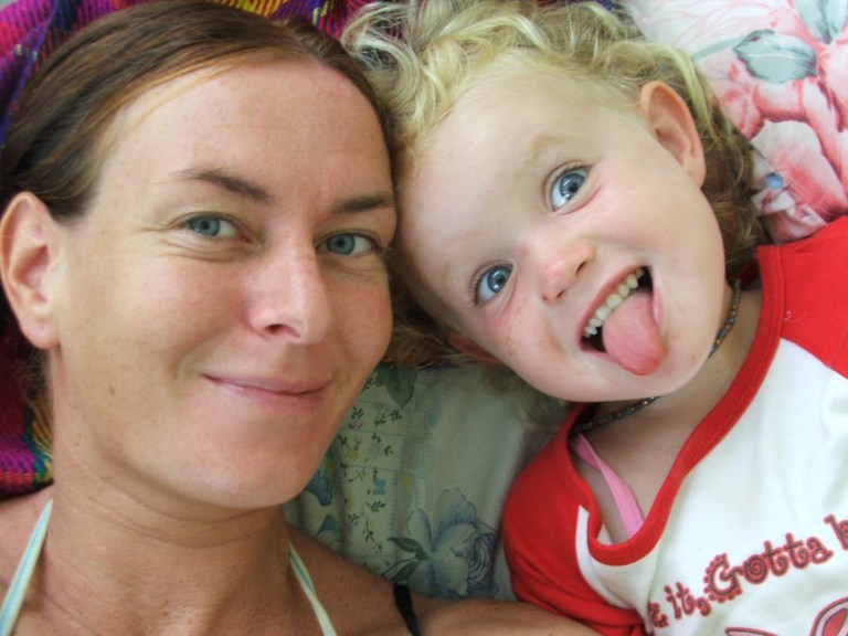 Me and mum in Koh Samui - Travellingminstrel #