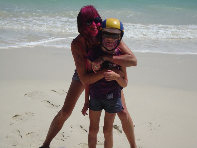 Me and mum - Travellingminstrel.com #